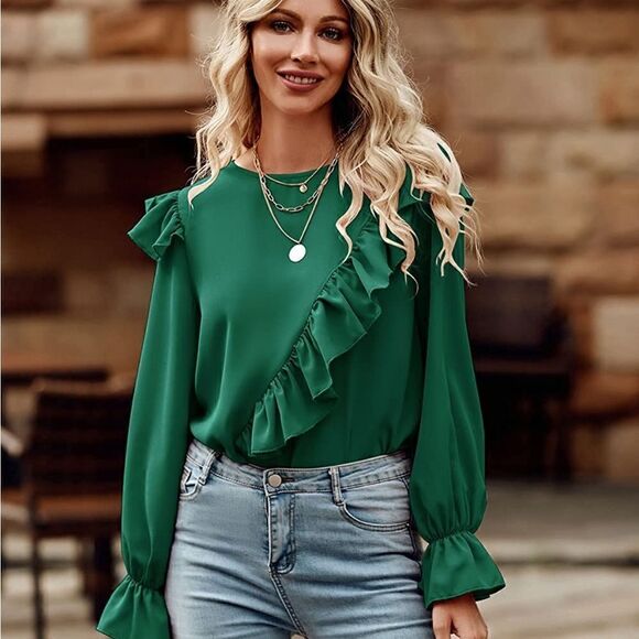 Tops - Ruffle Blouse  